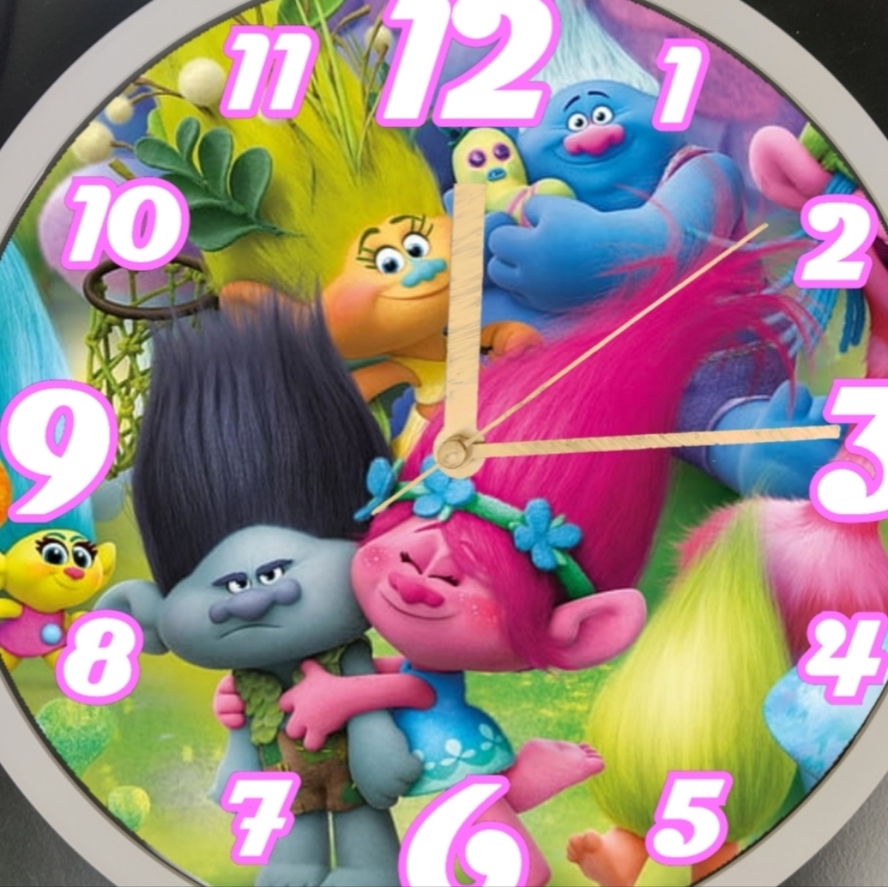 Poppy n Branch clock